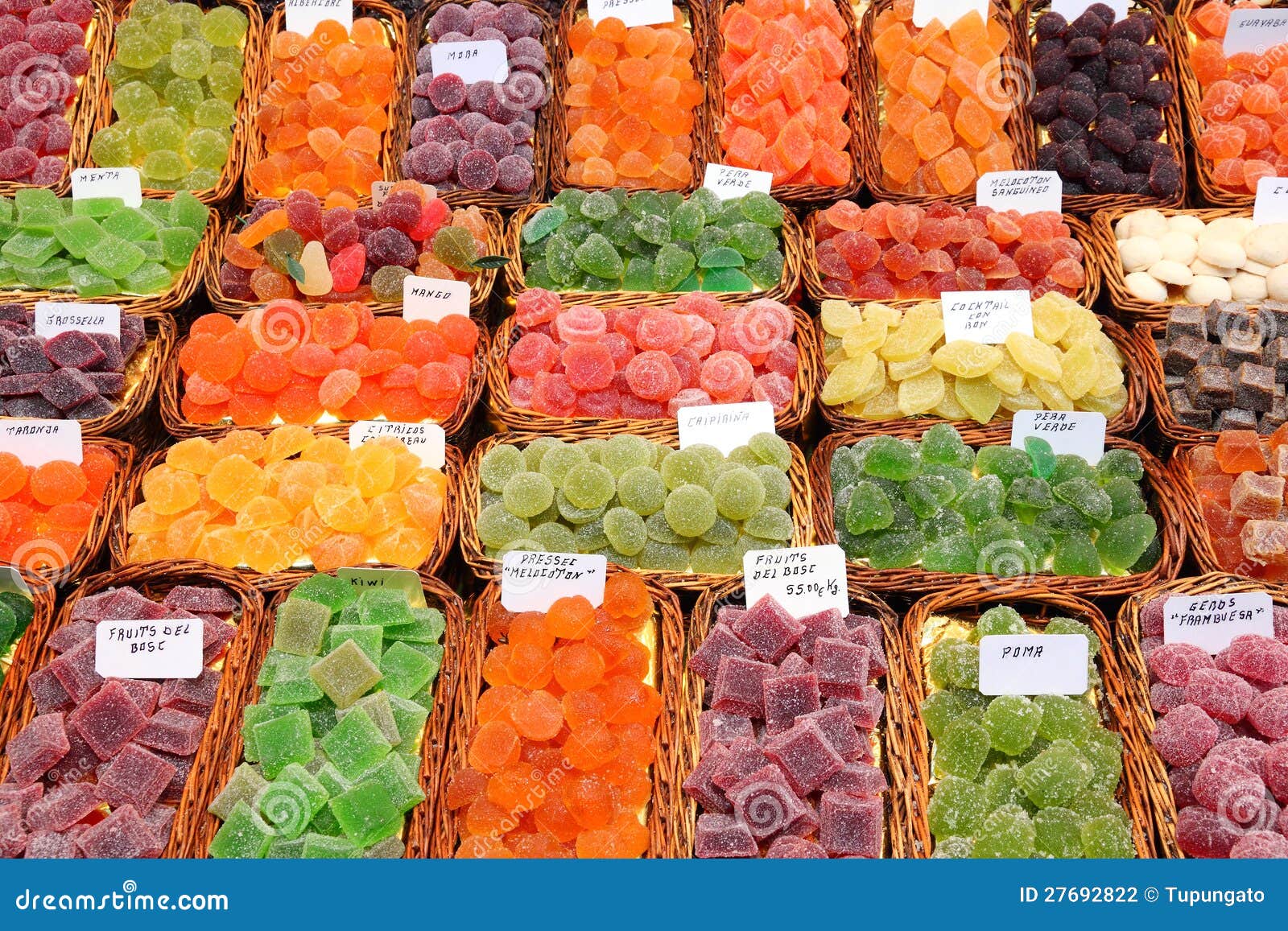 Confectionery shop stock photo. Image of colourful, jelly 27692822