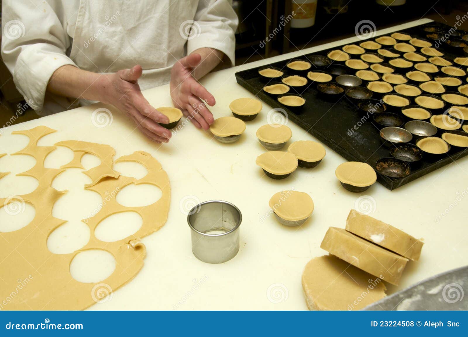 Confectionery working stock photo. Image of dinner, proud 23224508