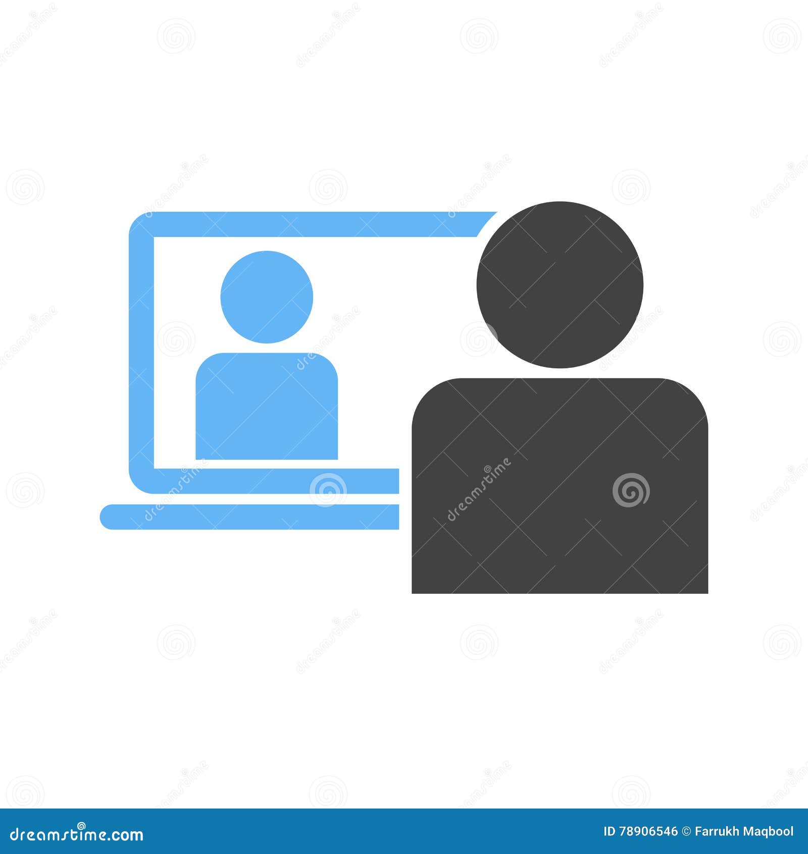 Conference Call stock vector. Illustration of working ...