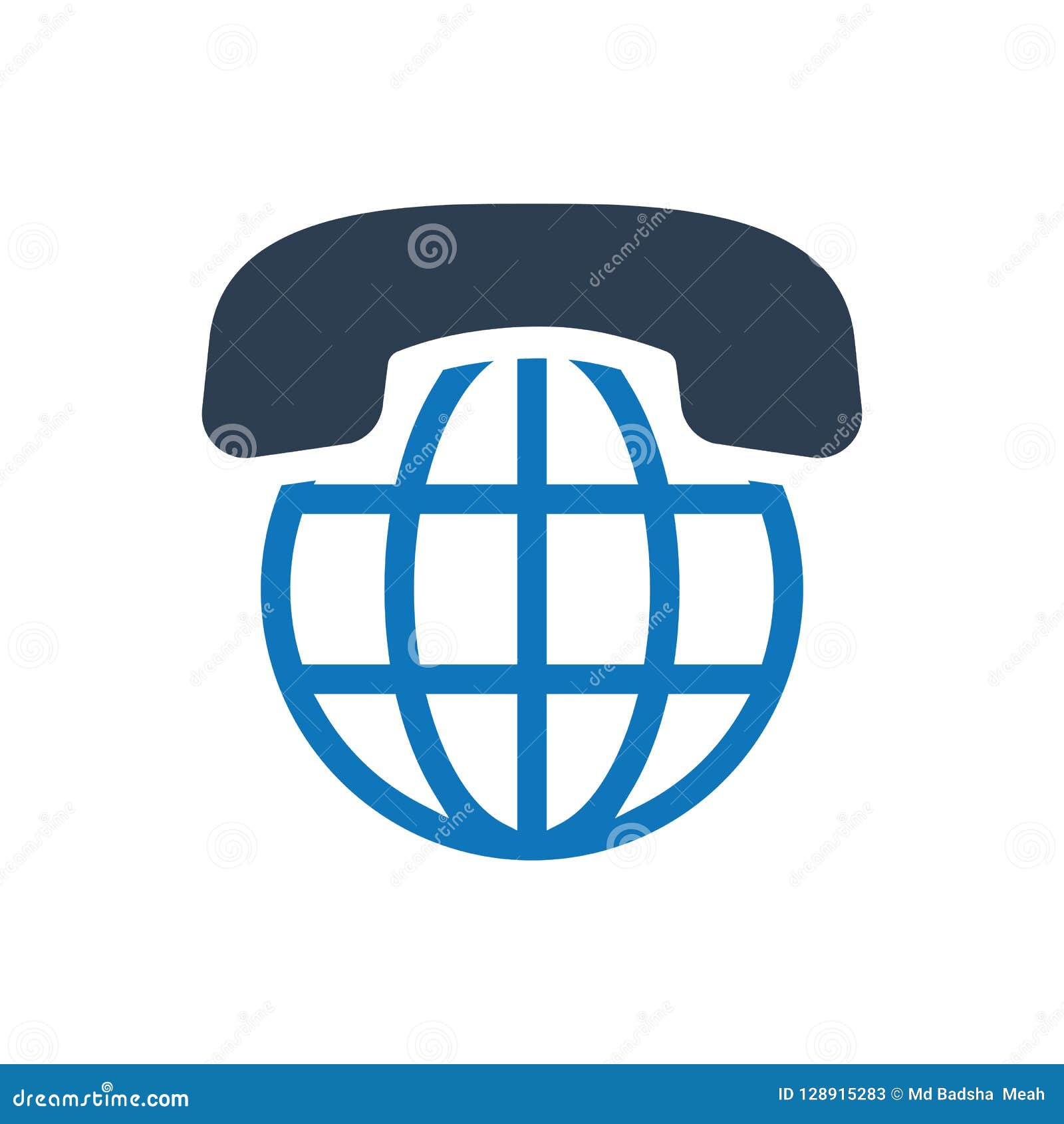 Conference call icon stock vector. Illustration of vector - 128915283