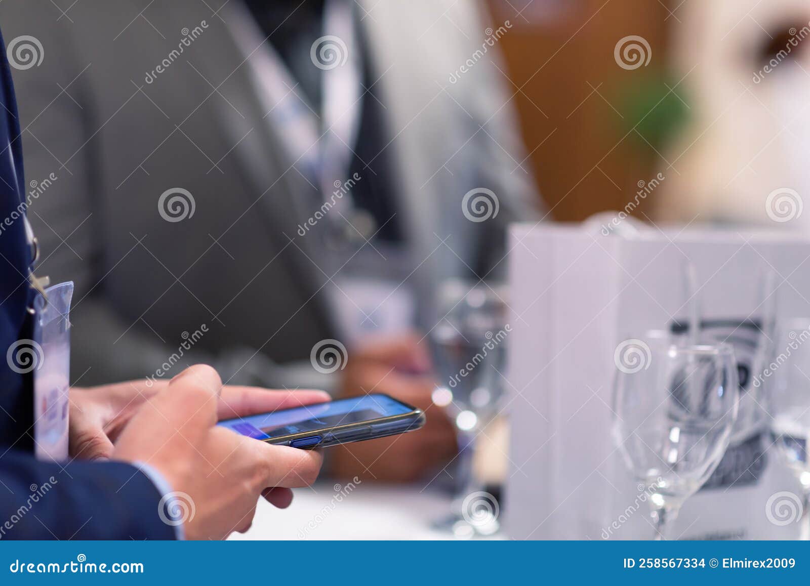 Conference Staff Member Scan a QR Code from Attendee upon Arrival To