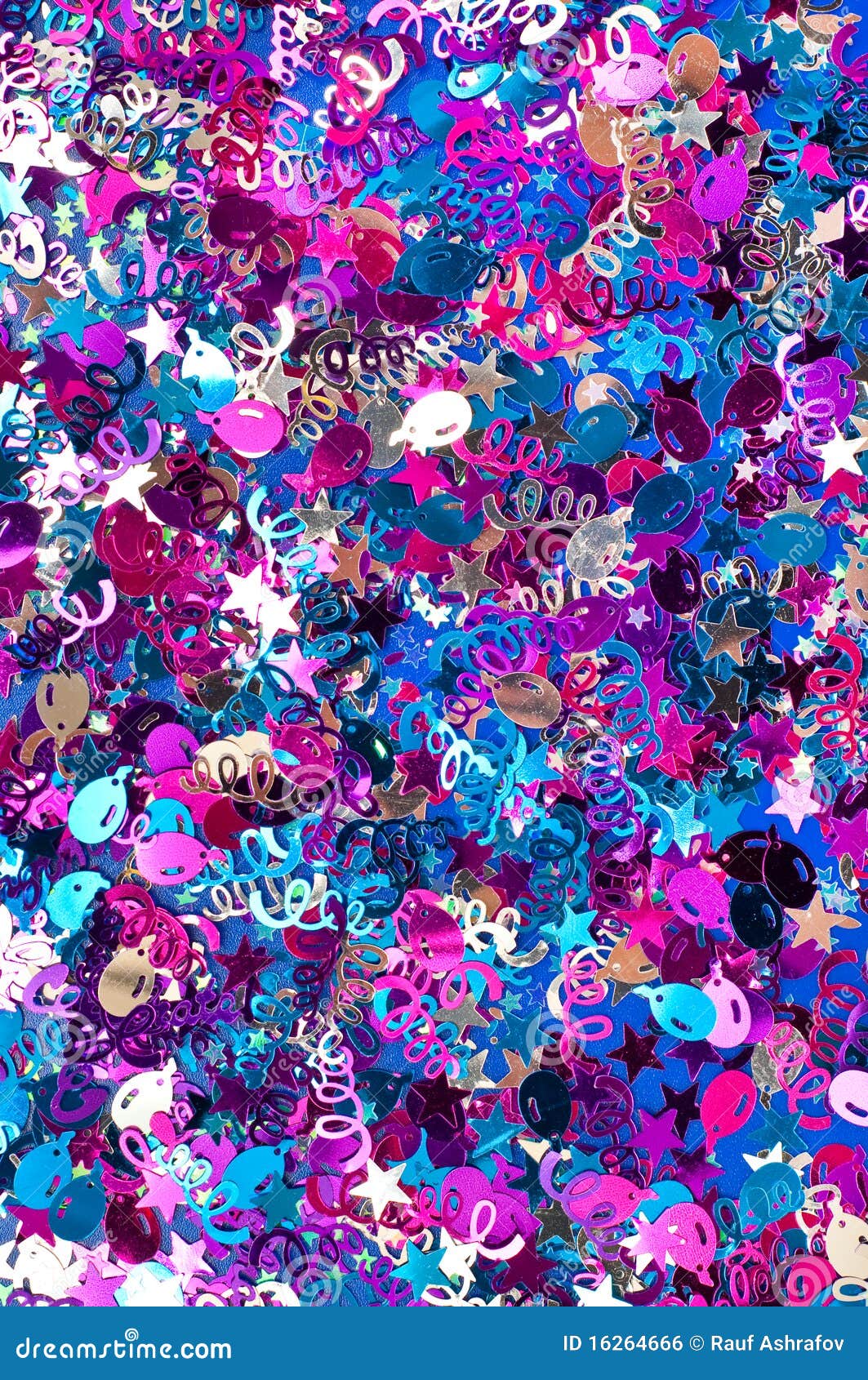 Confetti stock photo. Image of pleasure, star, decorative - 16264666