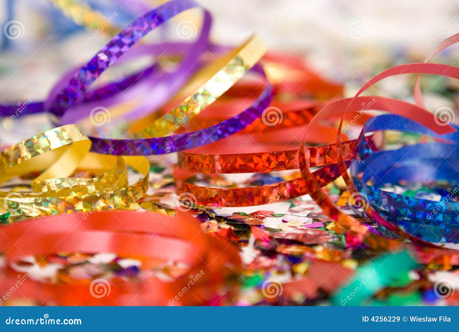 Confetti stock image. Image of special, isolated, white 4256229