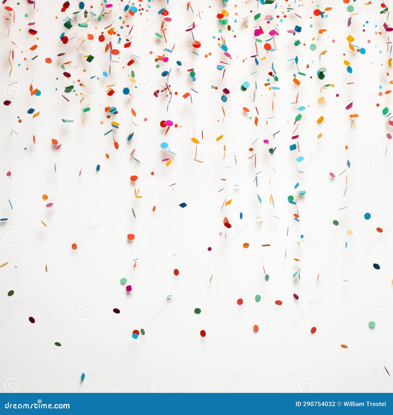 Confetti falling down stock illustration. Illustration of pink 290754032