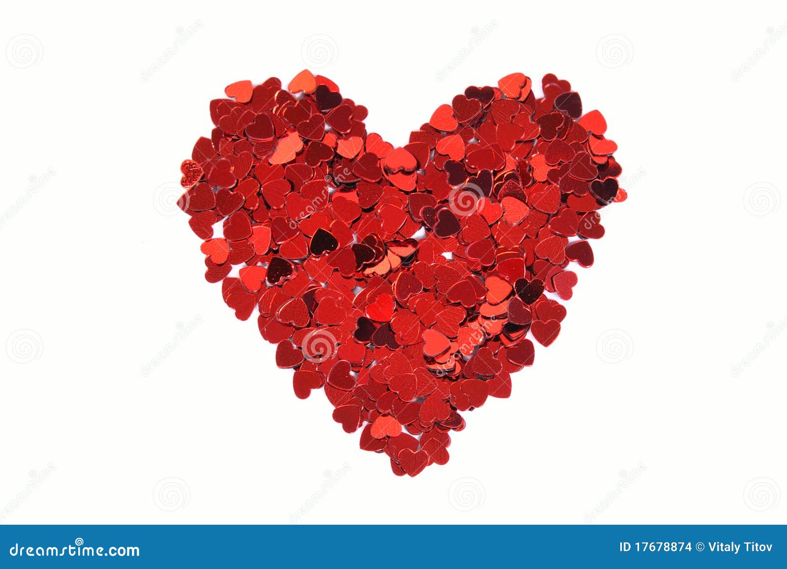 Confetti heart stock photo. Image of shape, copyspace 17678874