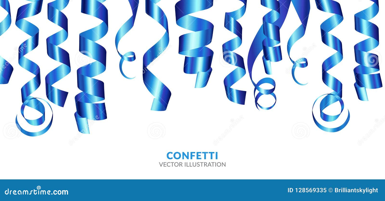 Confetti. Make your party stock vector. Illustration of carnival