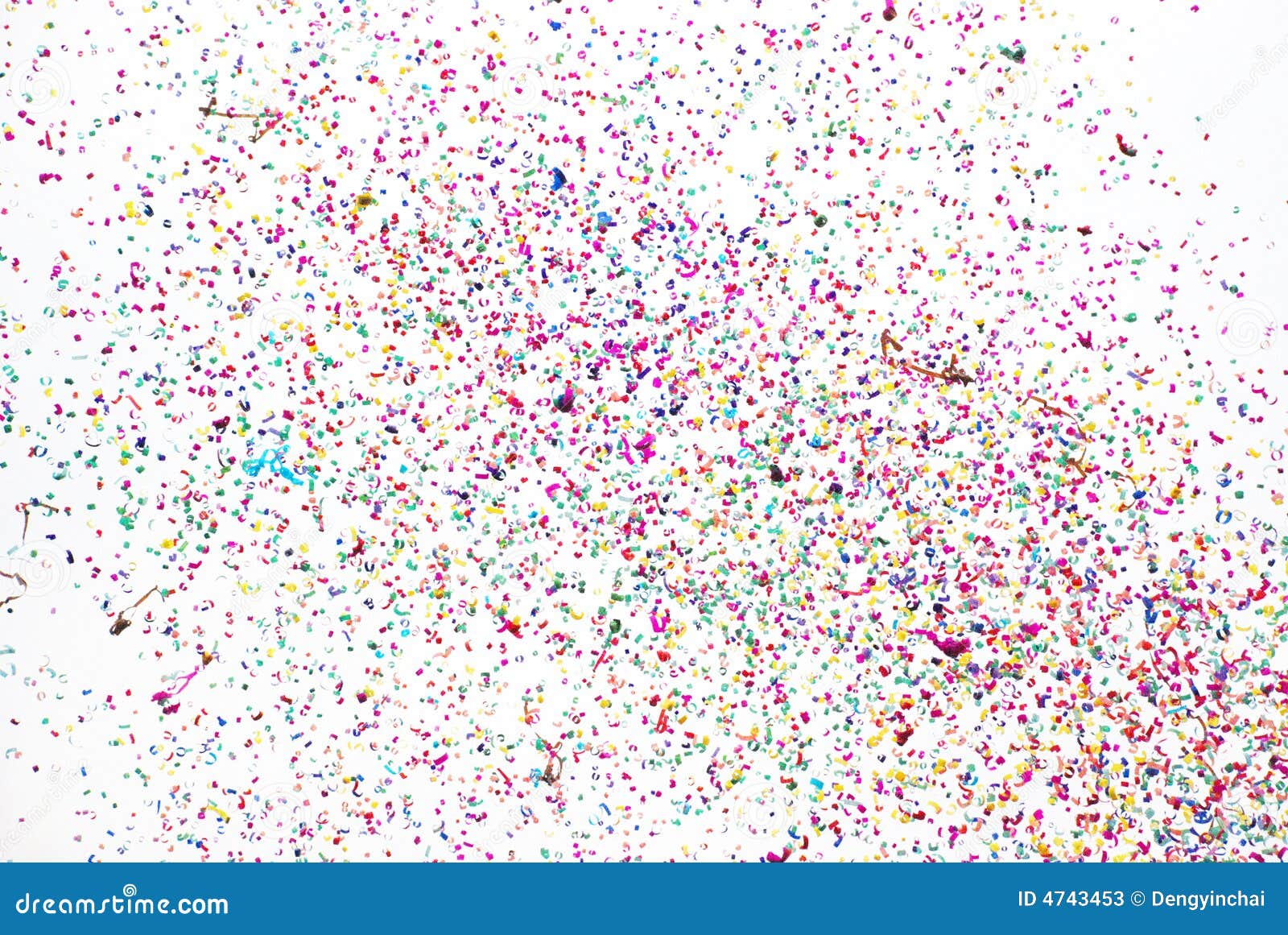 Confettis image stock. Image du afficher, célébrez, fête 4743453