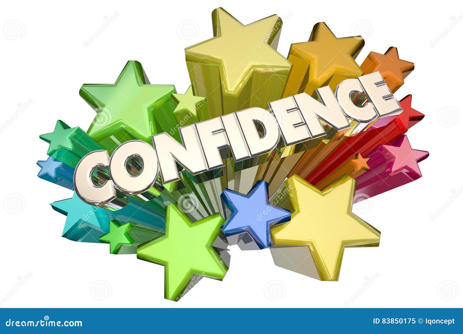 confidence self assured certain word stars