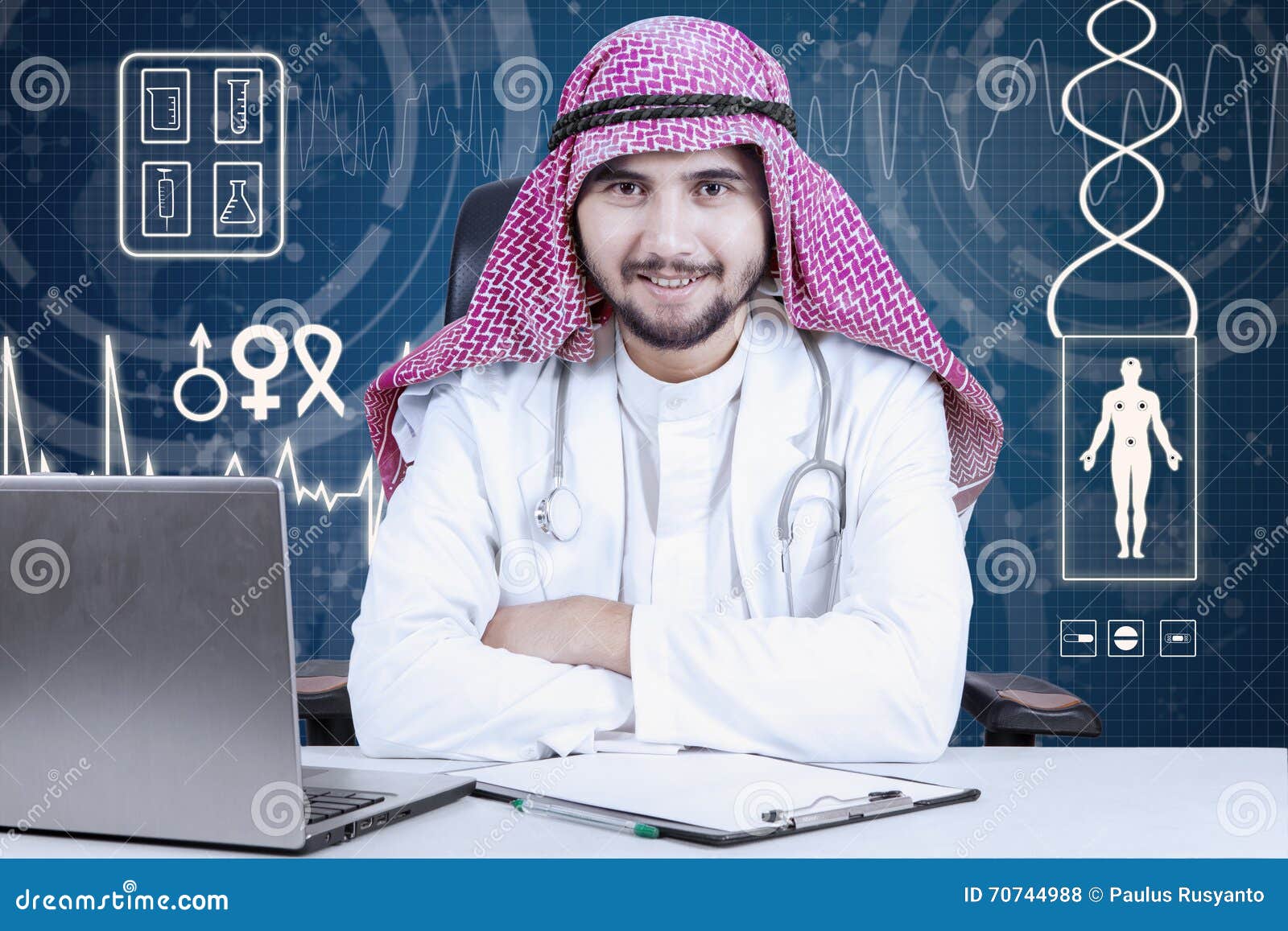 phd doctor in arabic
