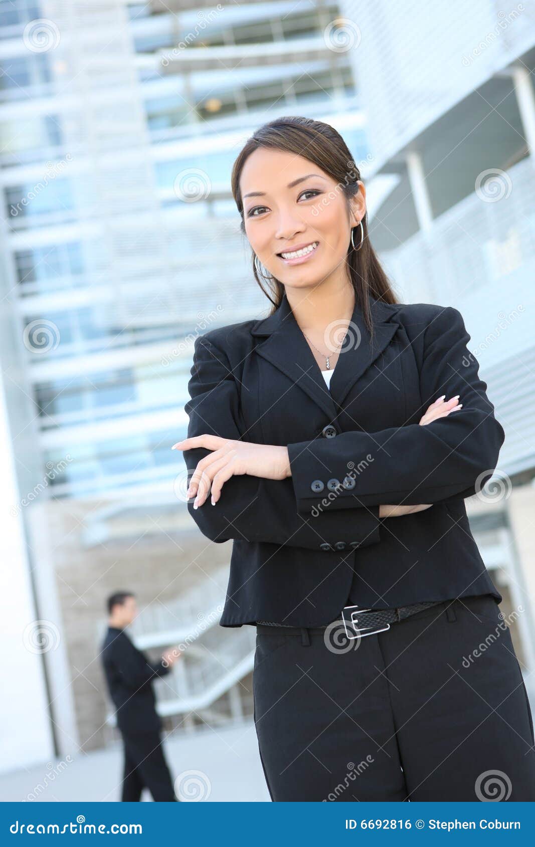 Confident Asian Business Woman Stock Photo - Image: 6692816