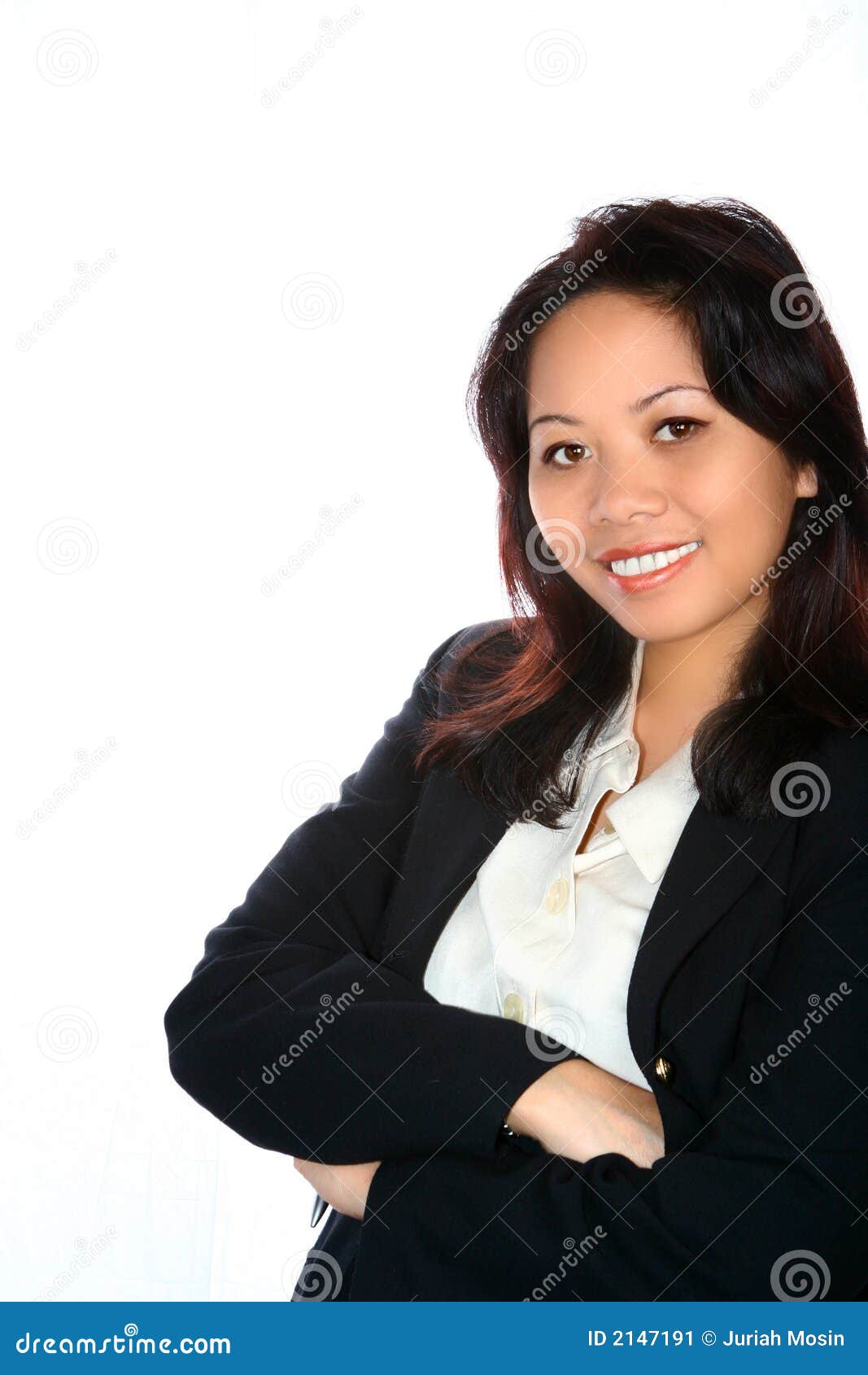 confident asian businesswoman