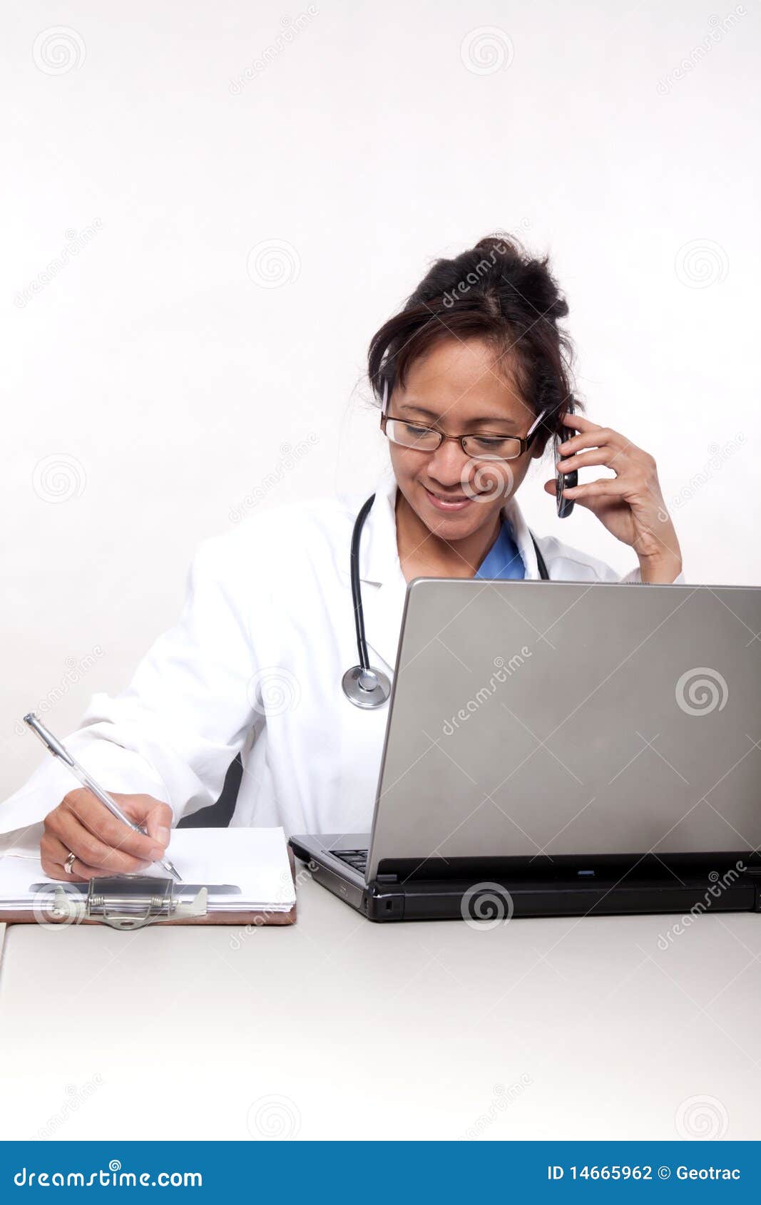 confident asian doctor medical practitioner