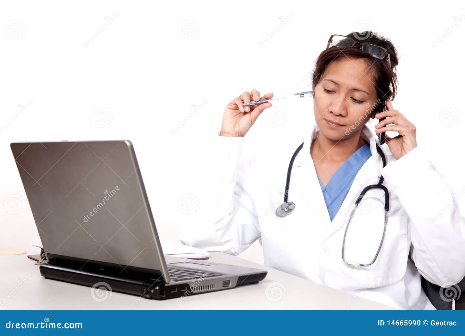 confident asian doctor medical practitioner