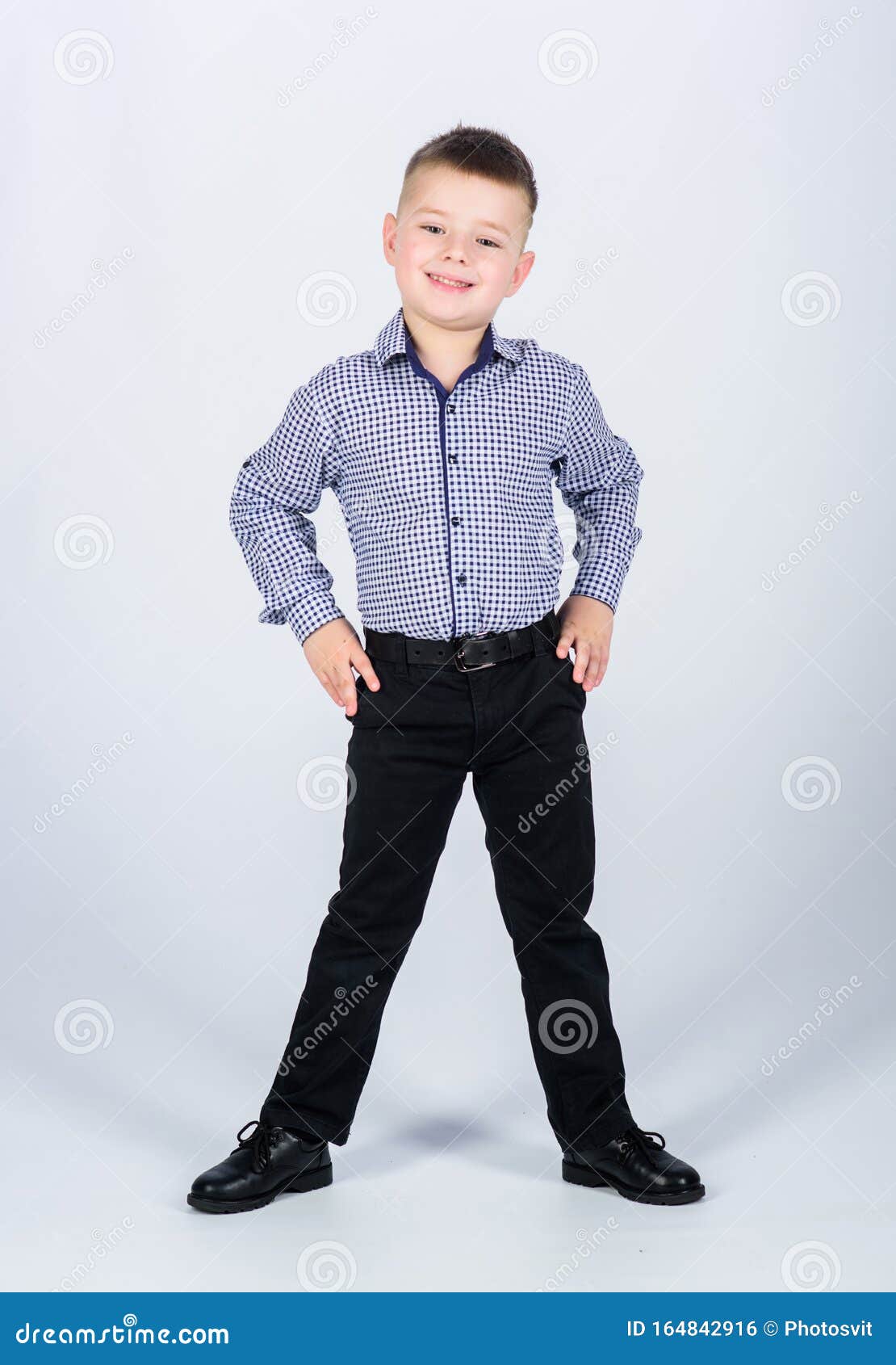 Confident Boy. Little Boy Wear Formal Clothes. Cute Boy Serious Event ...