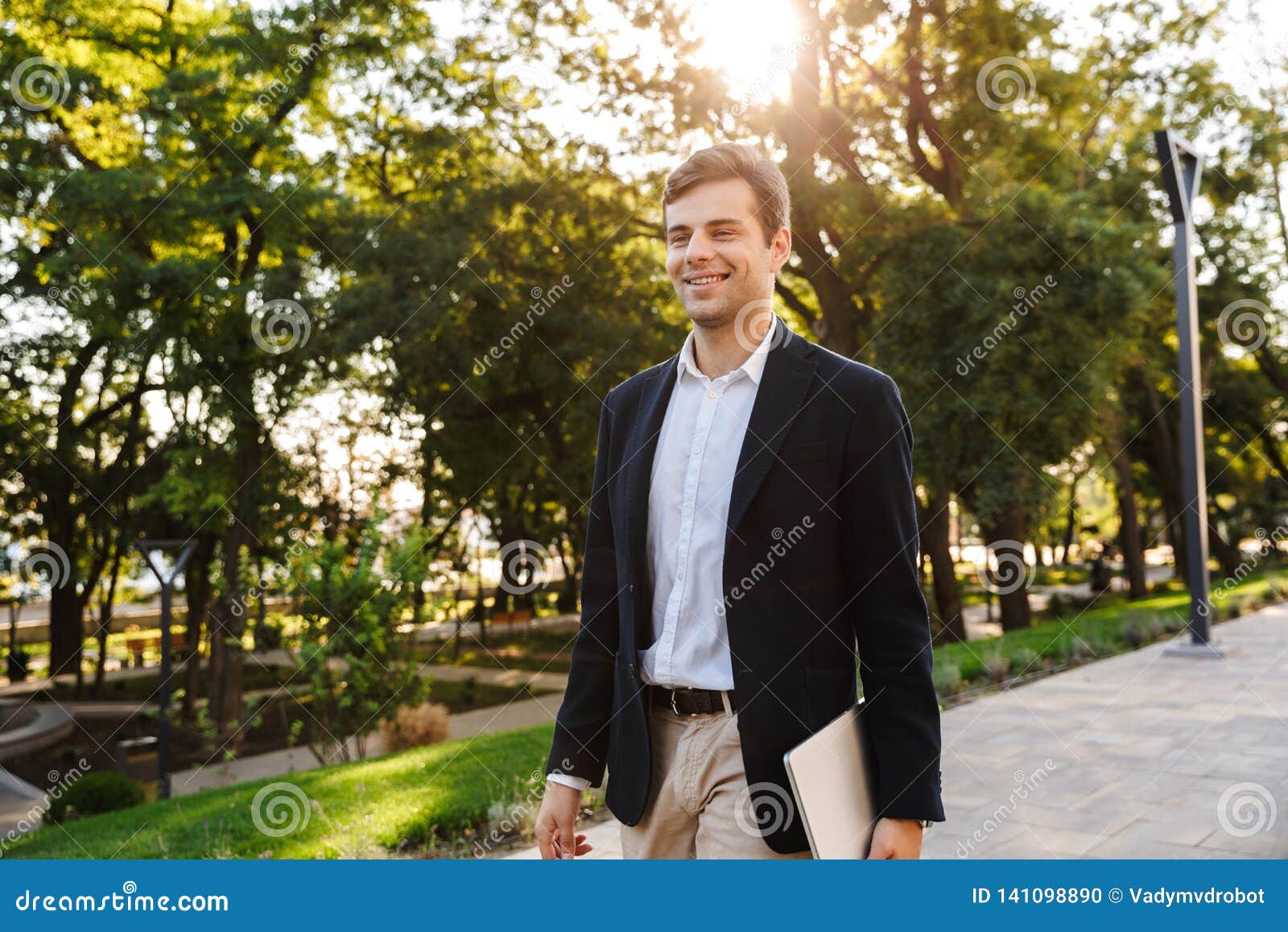 out door walking Man