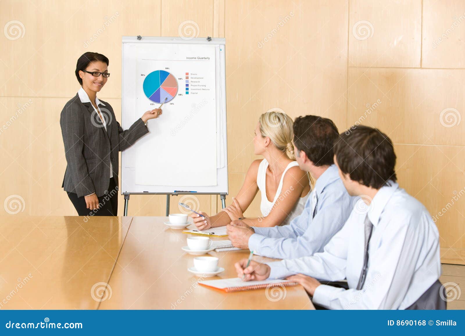 Business Presentation Stock Photos and Images