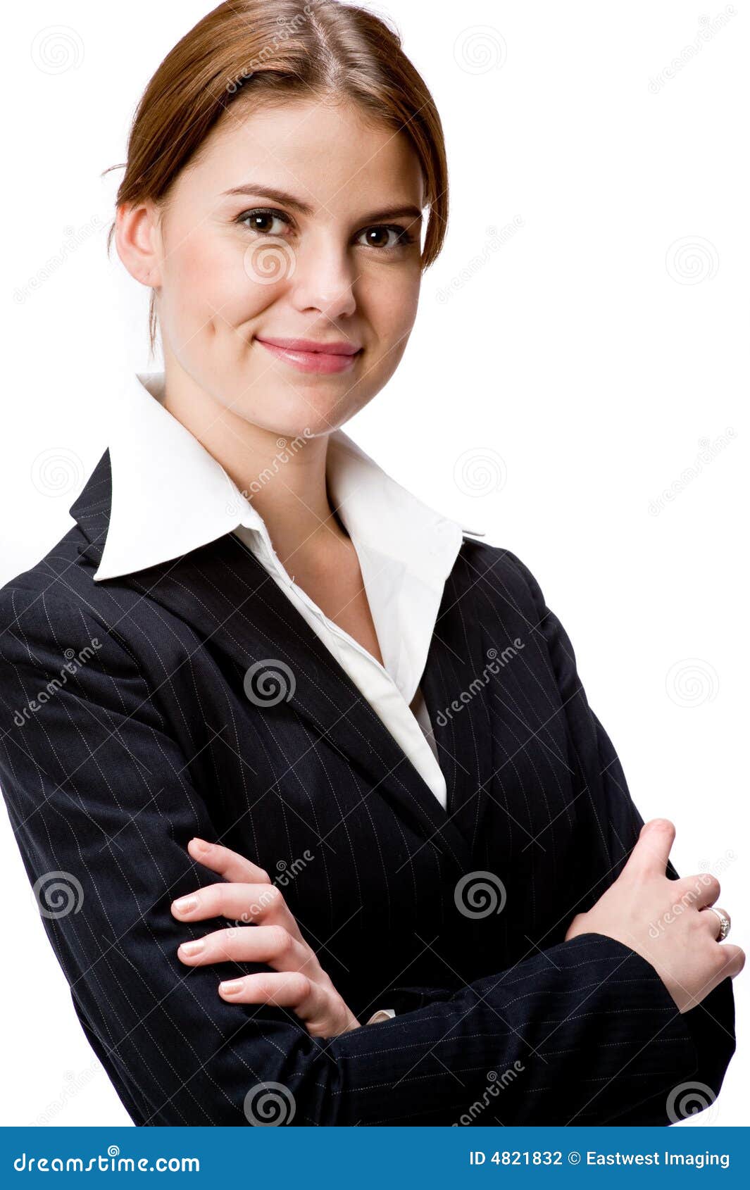 Confident Businesswoman stock photo. Image of attractive - 4821832