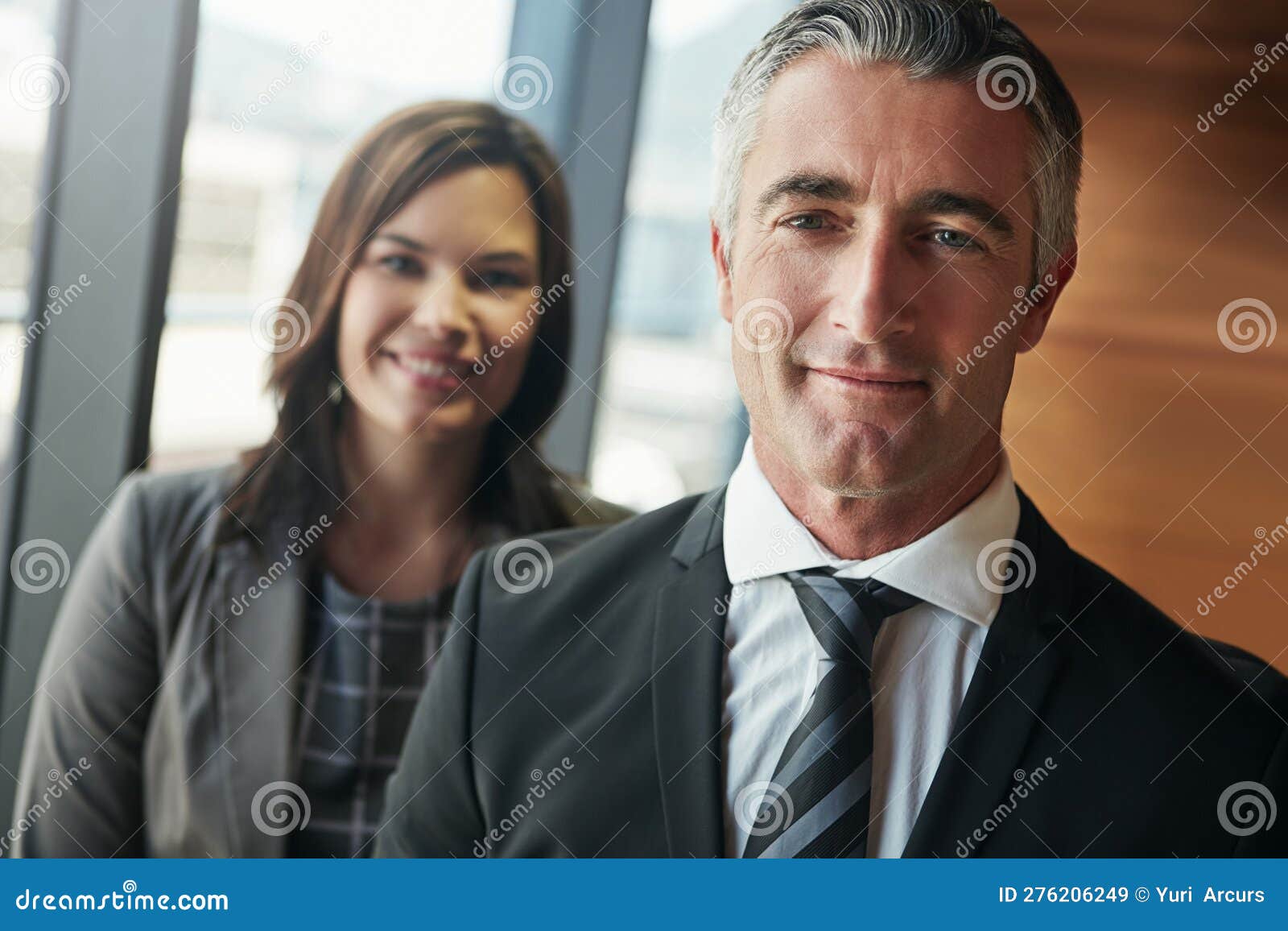 Confident and in Command of Their Careers. Portrait of a Team of