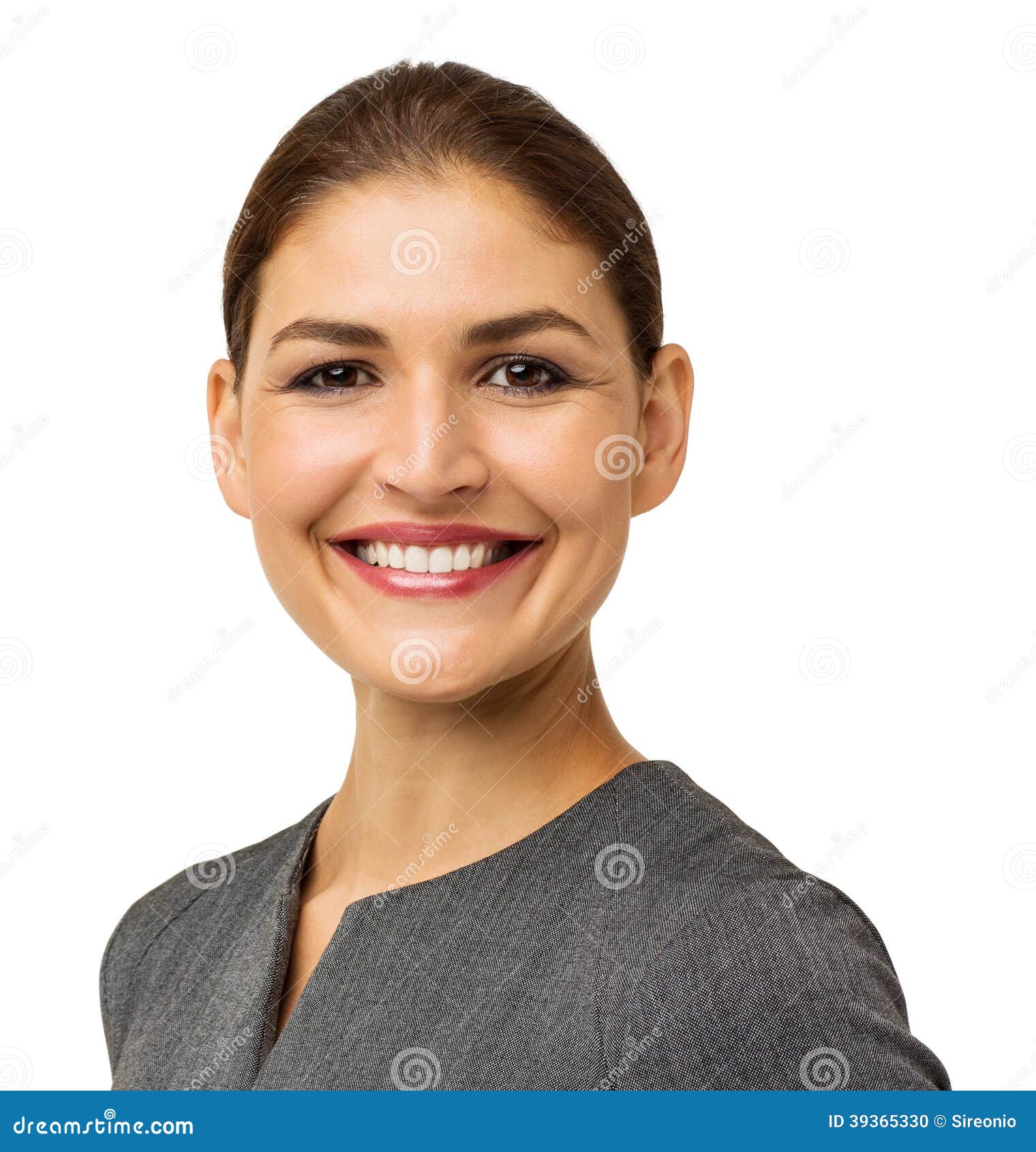 Confident Mid Adult Businesswoman Stock Photo - Image of head ...