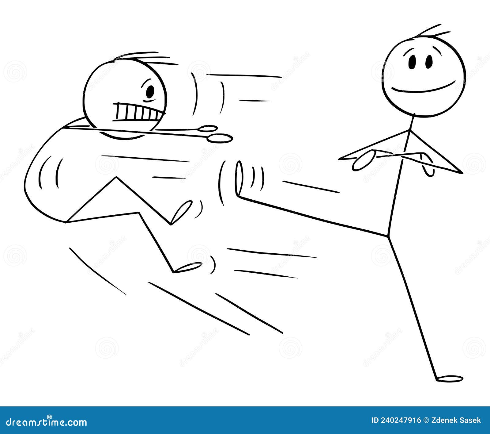 Stick Figure Knock Out Competition