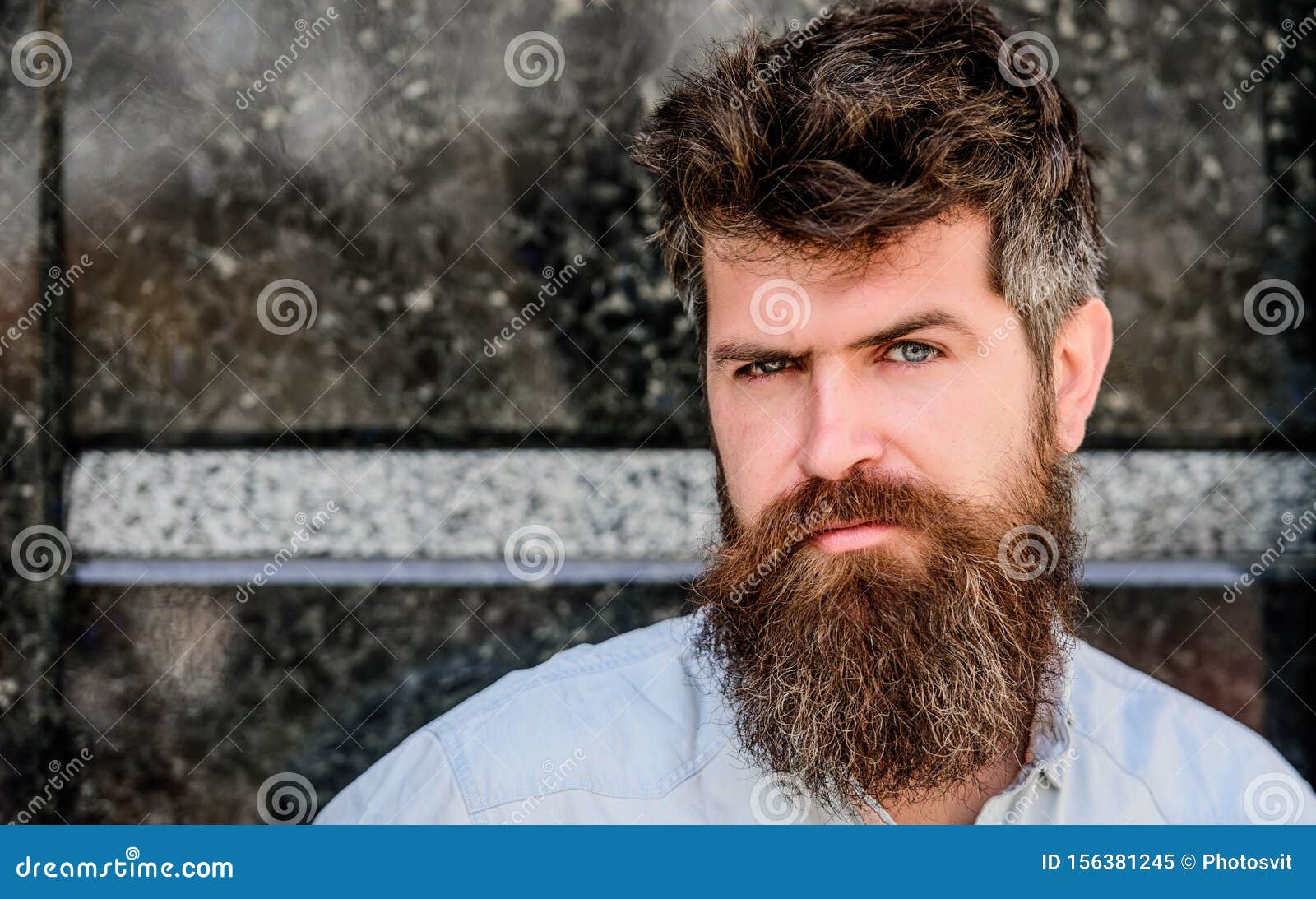 Confident Posture of Handsome Man. Guy Masculine Appearance with Long  Beard. Barber Concept. Beard Grooming Stock Image - Image of cool,  confident: 156381245