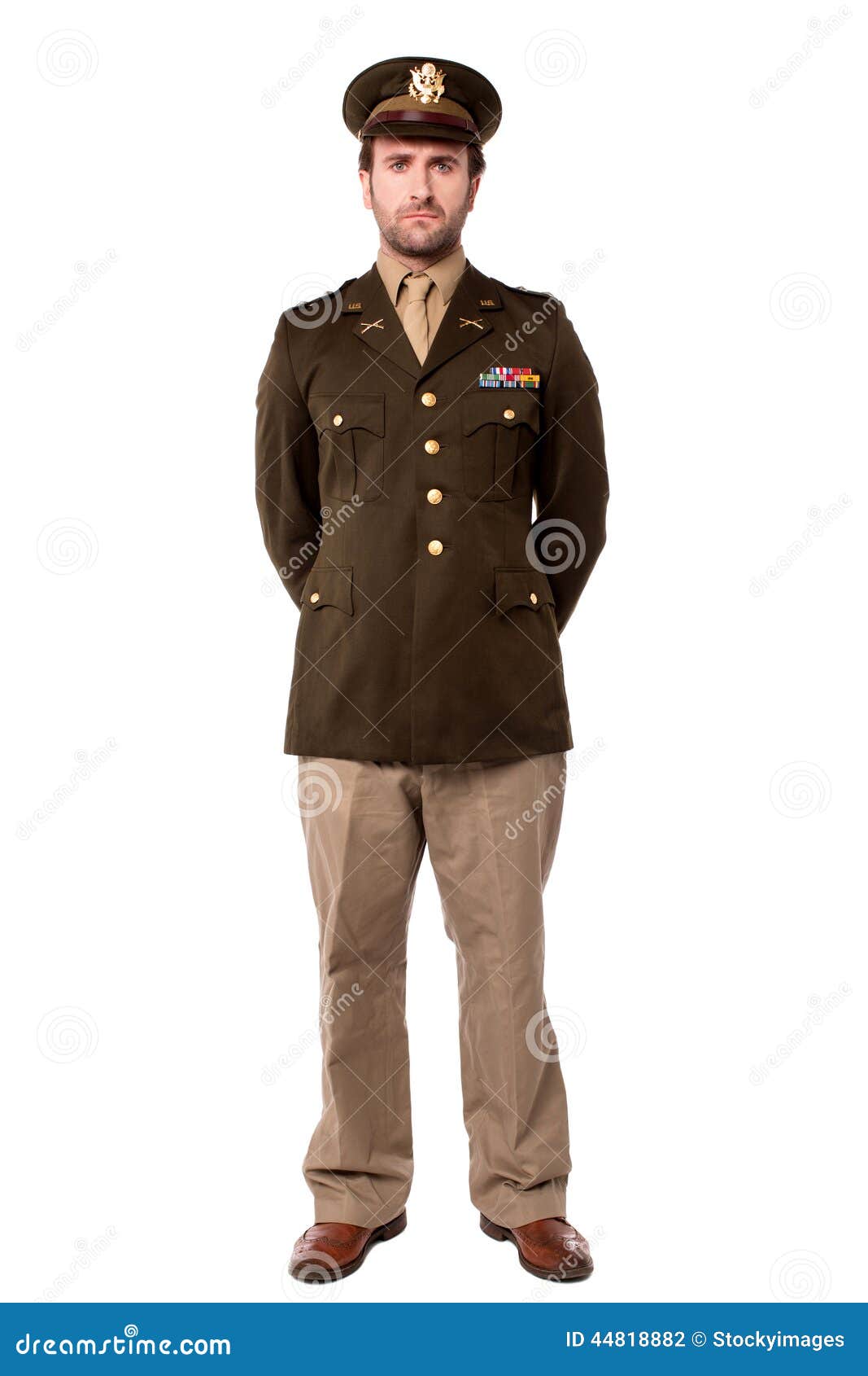 Confident young army man stock photo. Image of caucasian - 44818882