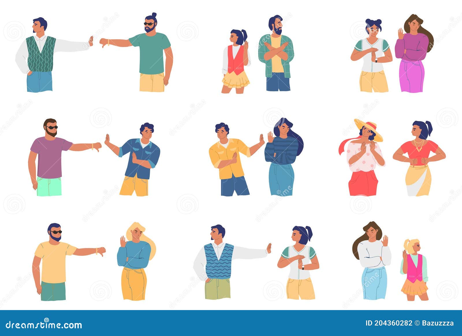 Conflict People Cartoon Character Set, Flat Vector Illustration. Family Relationship Problems, Conflict with Friends. Stock Vector - Illustration of male, female: 204360282 Conflict People Cartoon Character Set, Flat Vector Illustration. Family Relationship Problems, Conflict with Friends. Stock Vector - Illustration of male, female: 204360282