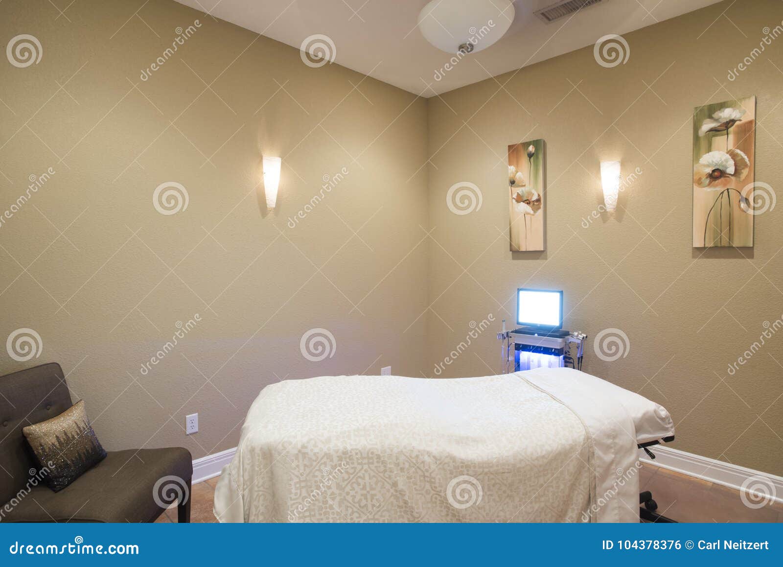 confortable massage room