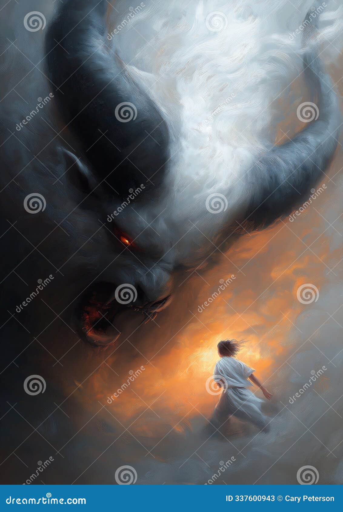 confronting the beast: a tale of courage and strength against a