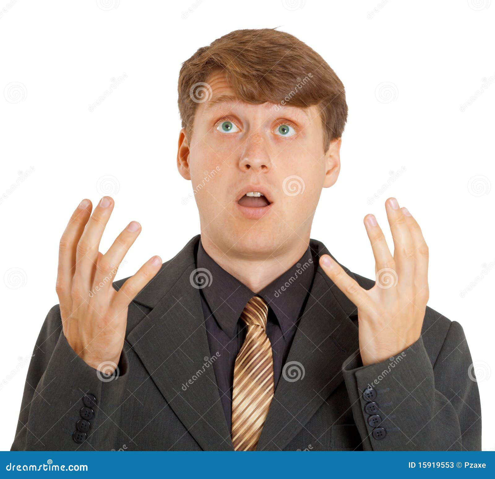 Confused Man with Green Eyes Stock Image Image of photograph, eyes