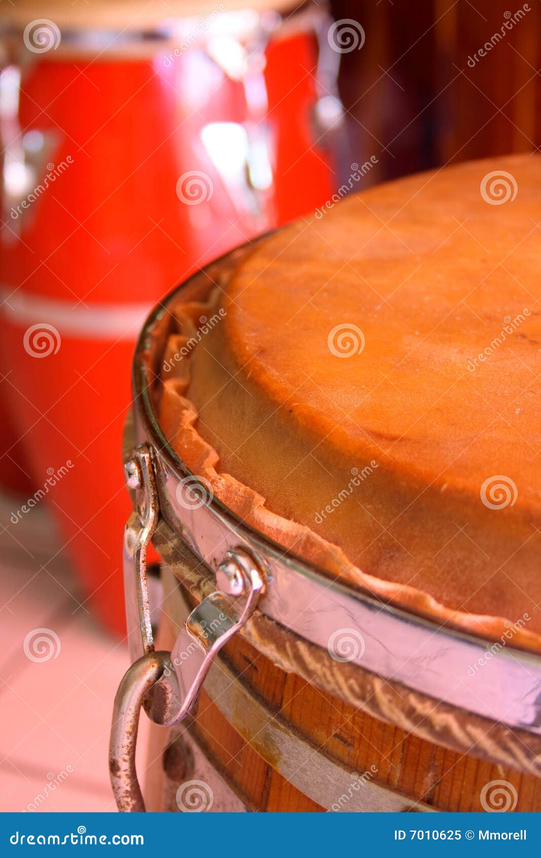 Conga drums stock image. Image of instrument, closeup 7010625