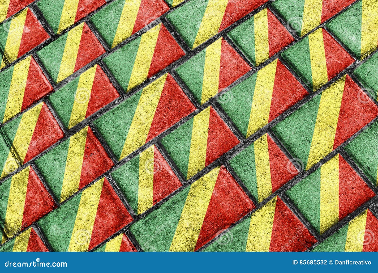 Congo Flag Urban Grunge Pattern Stock Illustration Illustration of flag, wrapping 85685532