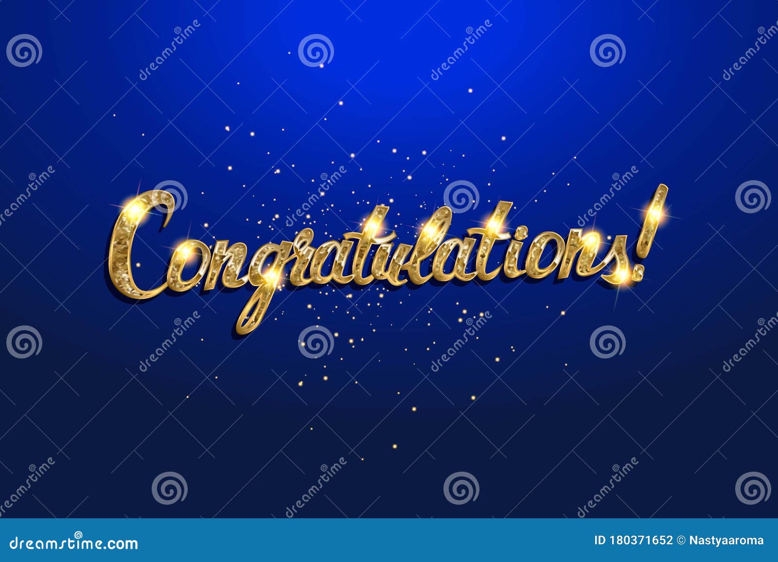 Congrats - Congratulations Banner Stock Illustration ...