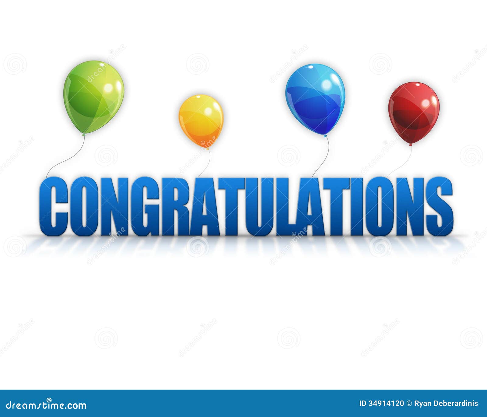 clip art balloons congratulations - photo #21