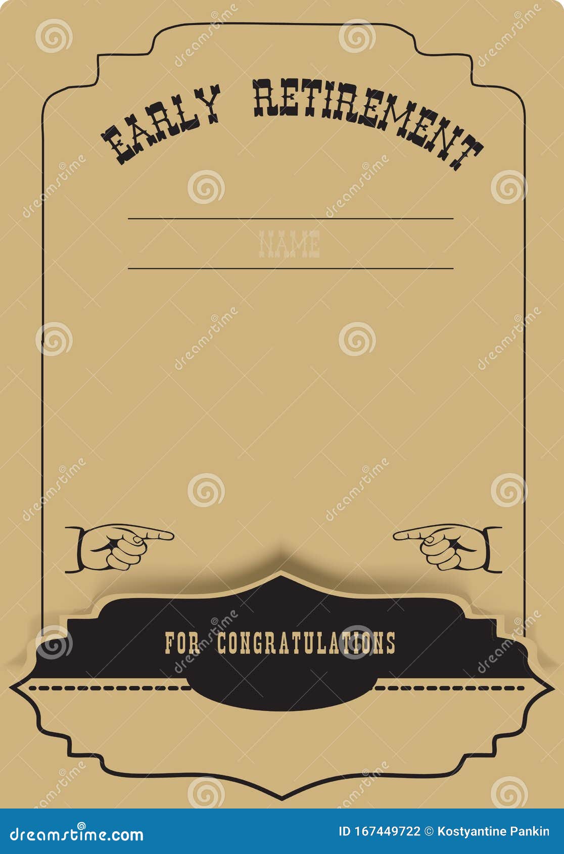 Download For Congratulations Early Retirement Stock Vector ...