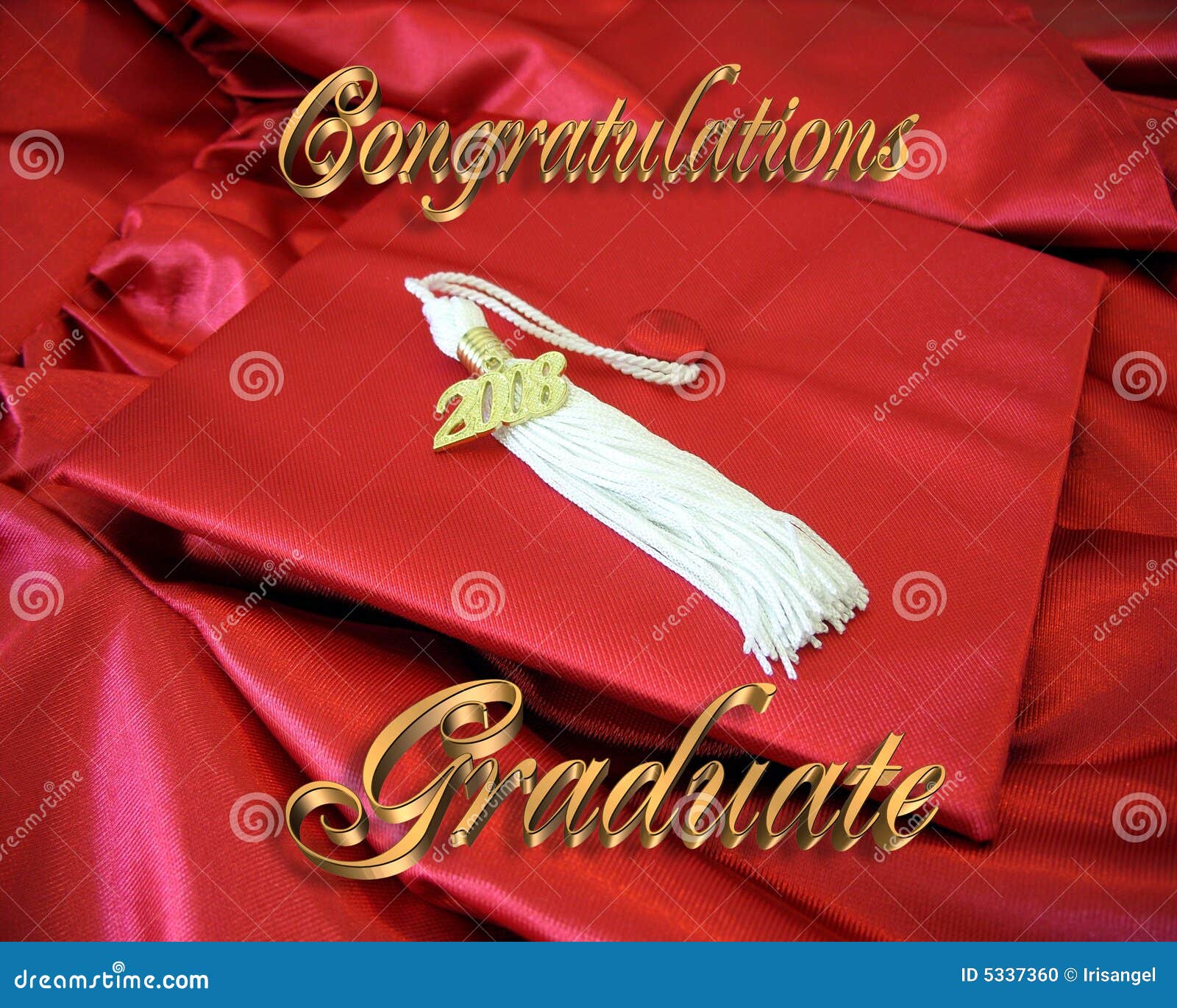 Congratulations Graduate Card Stock Photo Image 5337360