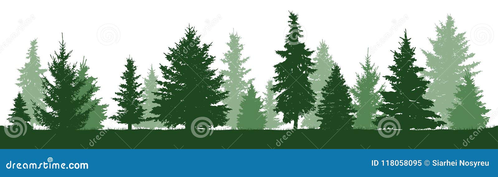 trees pine, fir, spruce, christmas tree. 