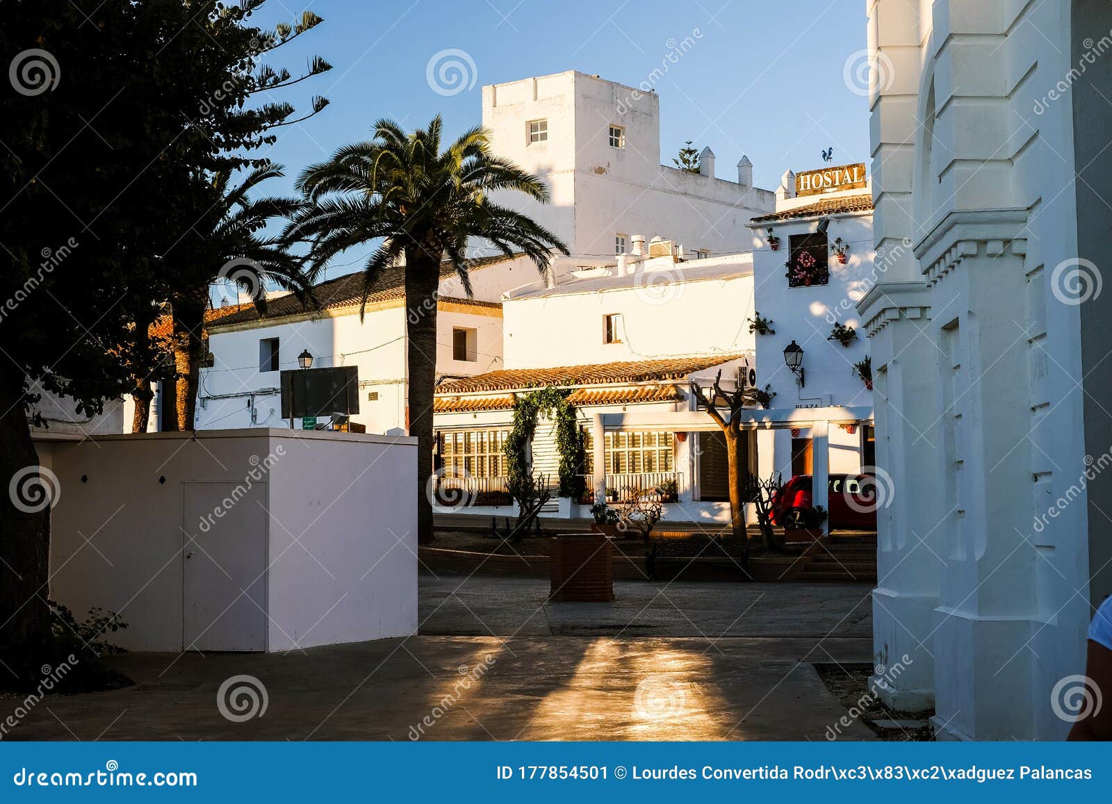 Square in Conil De La Frontera, White Town in Costa De La Luz, Cadiz  Province, Editorial Photo - Image of town, outdoors: 177854501