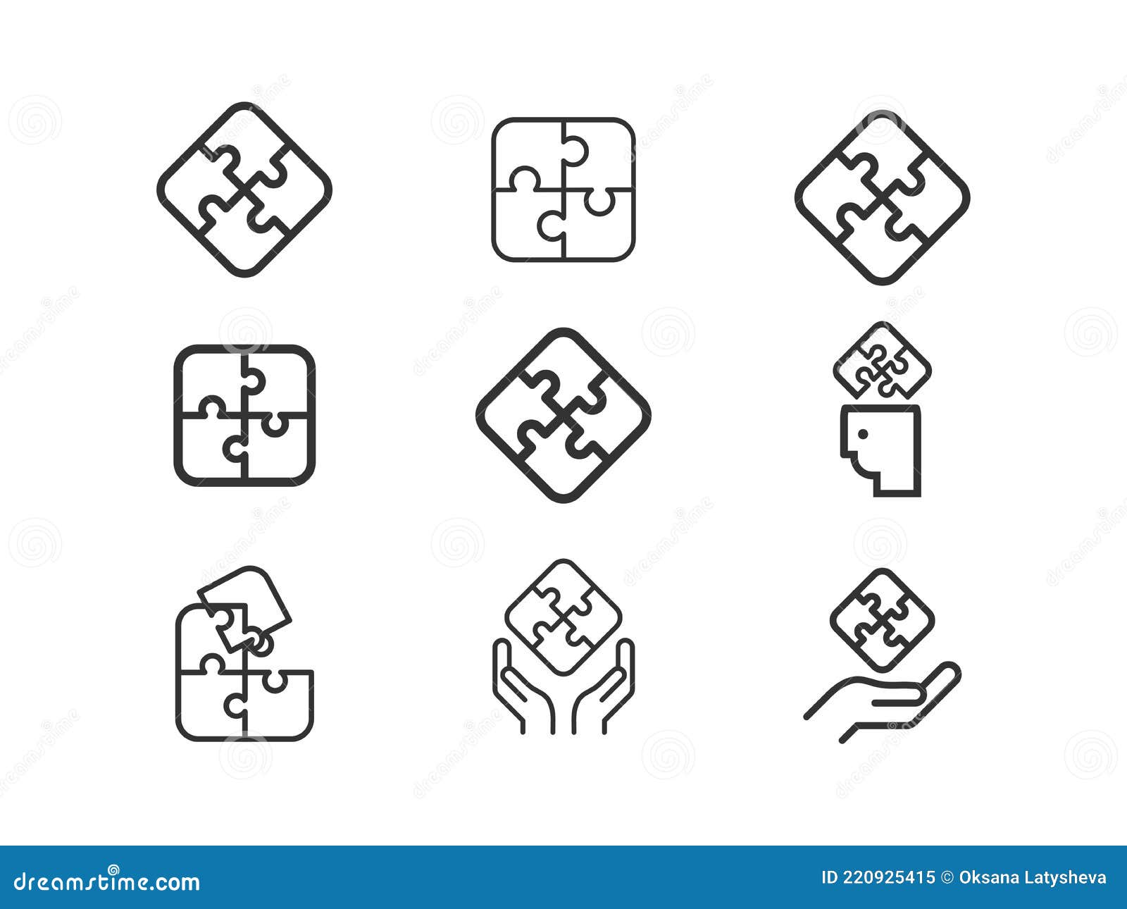 conjunto de ícones de cores de quebra-cabeças e enigmas. rebus. quebra- cabeça de blocos, combinação de peças. quebra-cabeça. jogos de lógica.  exercício mental. desafio. quebra-cabeças. encontrar solução. ilustrações  vetoriais isoladas 4985313 Vetor no