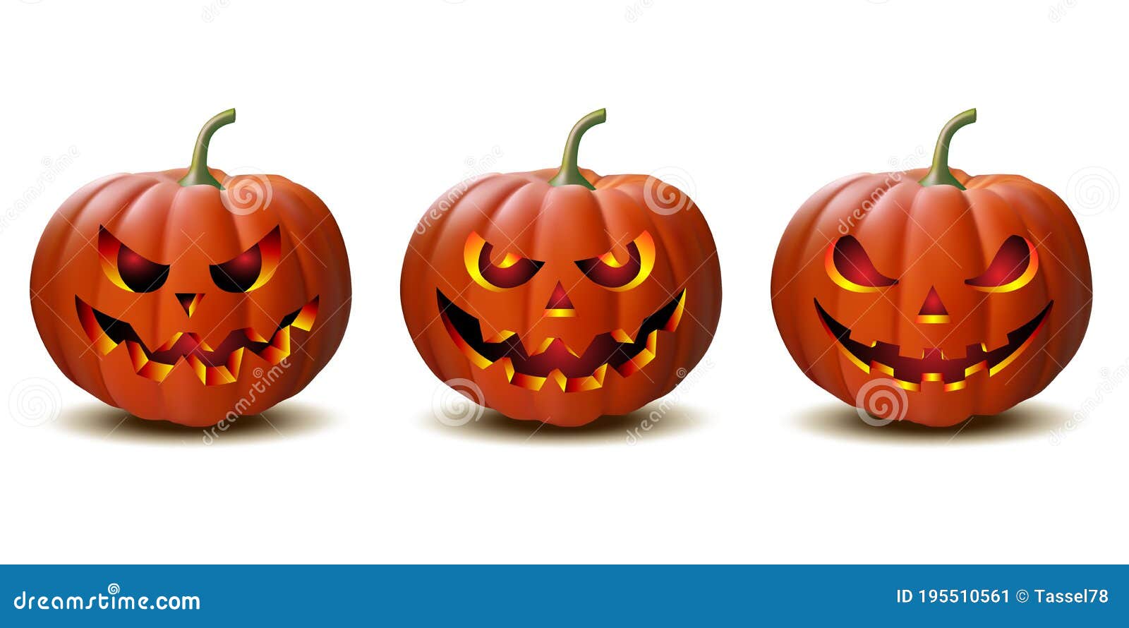 Conjunto De Rostos Assustadores E Engraçados Para Abóbora Ou Fantasma De  Halloween. Expressões Faciais De Jackolantern. Simples Co Ilustração do  Vetor - Ilustração de fantasma, olhos: 224078003