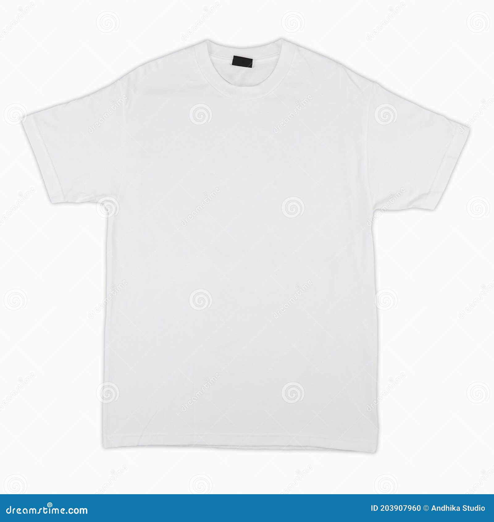 Conjunto De Camisetas Blancas En Blanco Foto de archivo - Imagen de  casquillo, fondo: 203907960