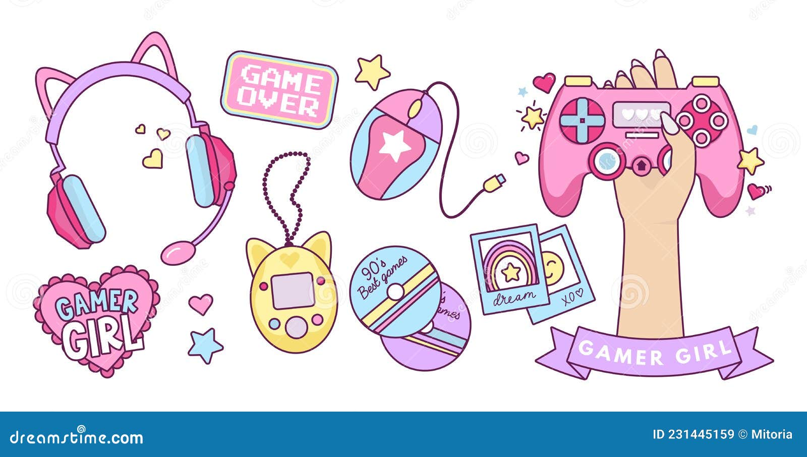 🍃🍃🍃  Papeis de parede kawaii, Garotas gamer, Figuras retrô