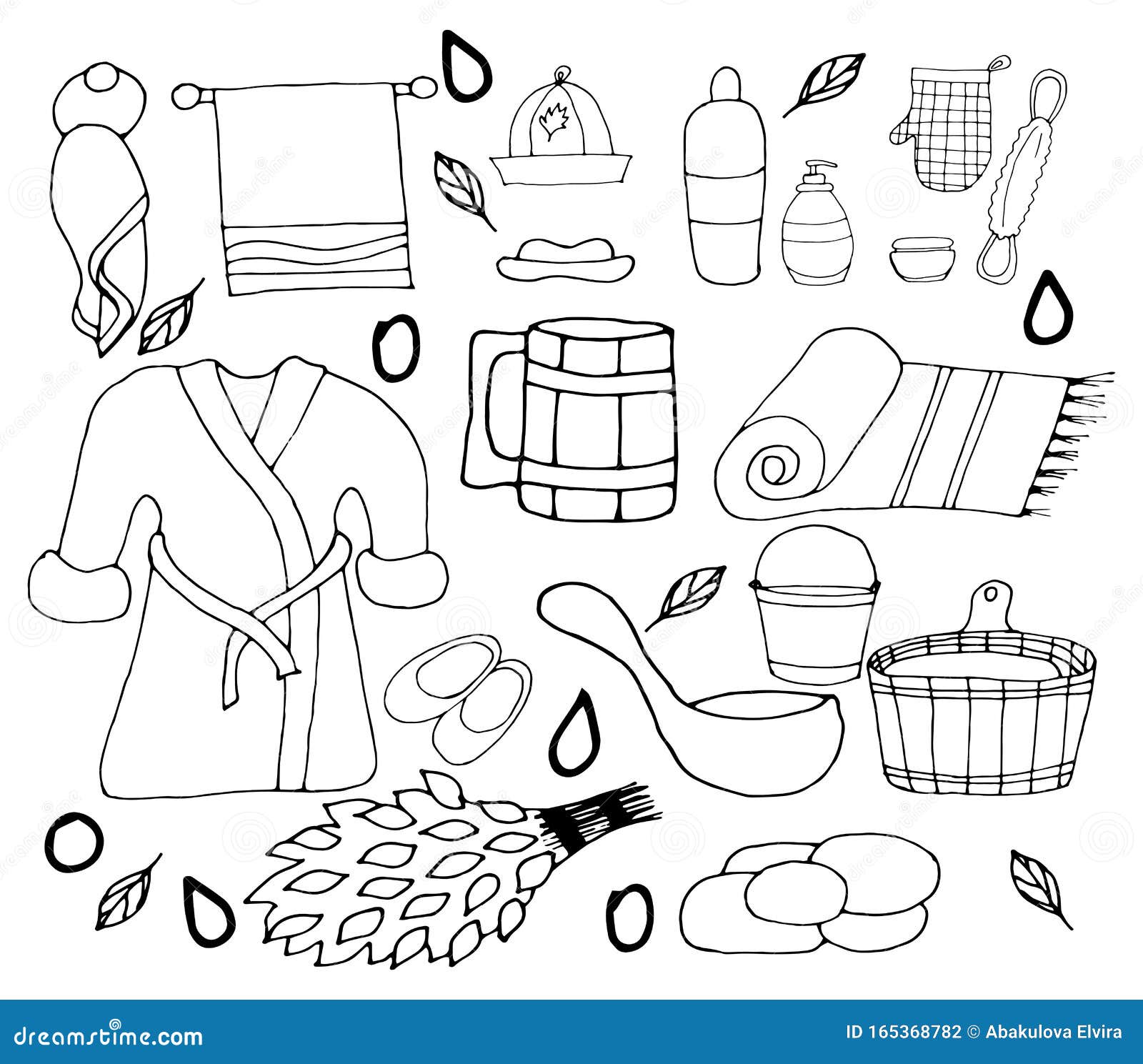 Conjunto De Iconos Vectoriales Dibujados a Mano Productos De Baño E Higiene  Personal Ilustración De Dibujos Animados Ilustración del Vector -  Ilustración de abedul, fondo: 165368782