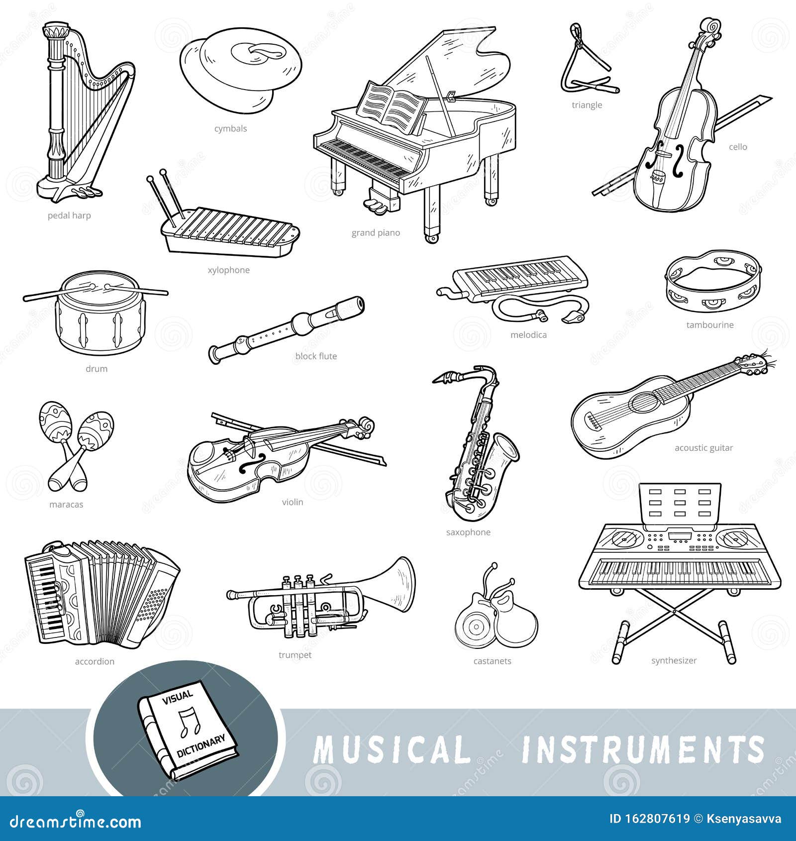 Instrumentos Musicais em Inglês