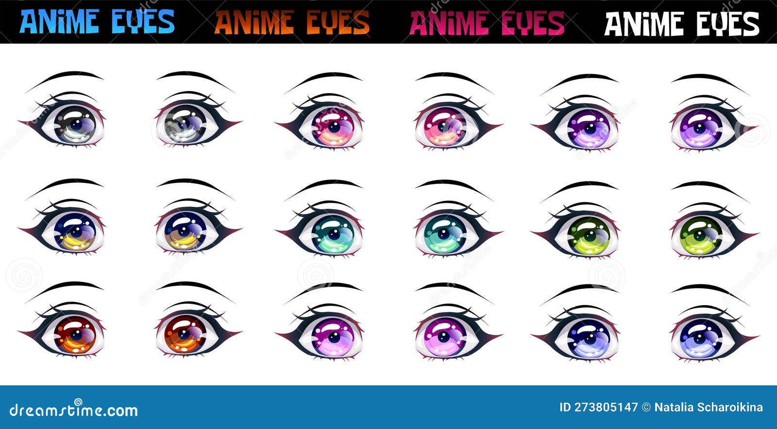 23 ideias de Anime Eyes em 2023  olhos de anime, olhos mangá, ilustrações