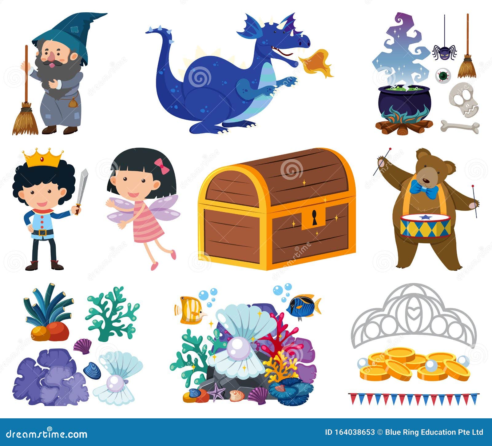 Conjunto De Personajes De Cuento De Hadas Sobre Fondo Blanco Ilustración del Vector - Ilustración de fairytale, acortar: 164038653 Conjunto De Personajes De Cuento De Hadas Sobre Fondo Blanco Ilustración del Vector - Ilustración de fairytale, acortar: 164038653