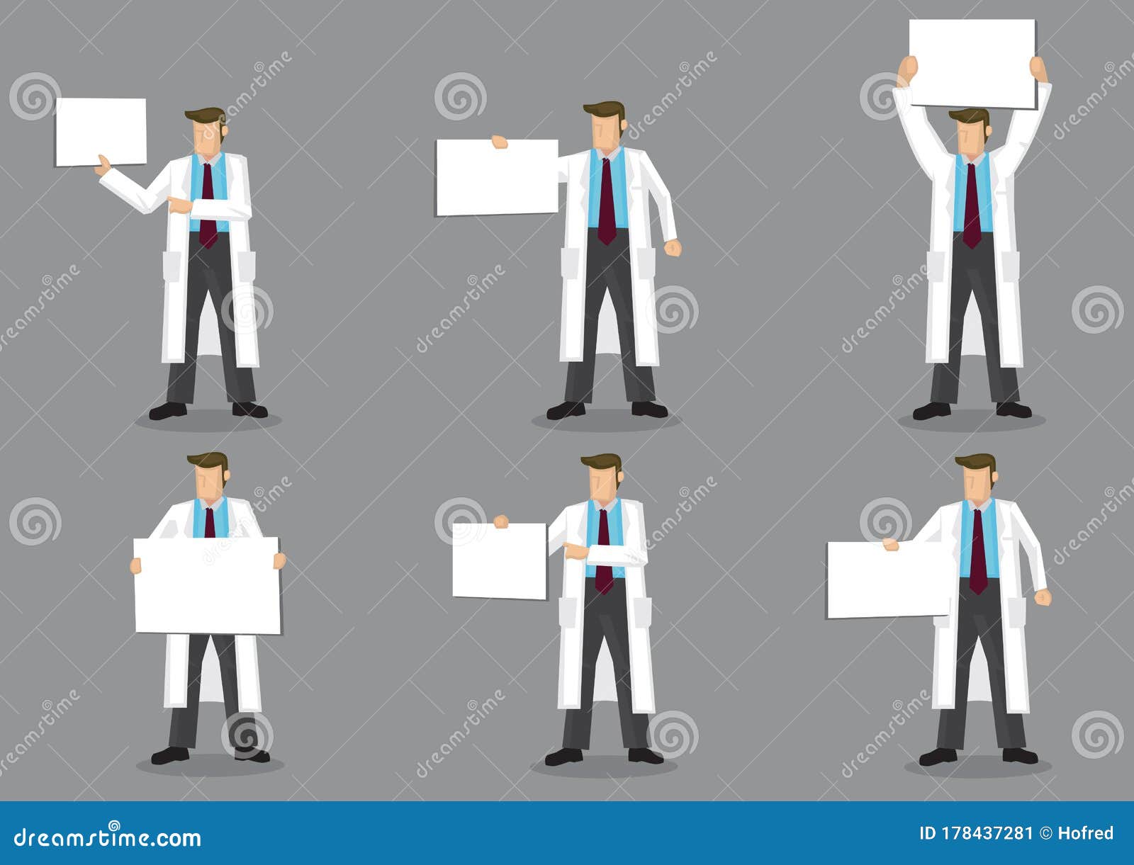 Equipe Médica. Médicos Masculinos E Femininos Com Casaco Branco.  Personagens Dos Desenhos Animados. Vetor. Royalty Free SVG, Cliparts,  Vetores, e Ilustrações Stock. Image 196798716