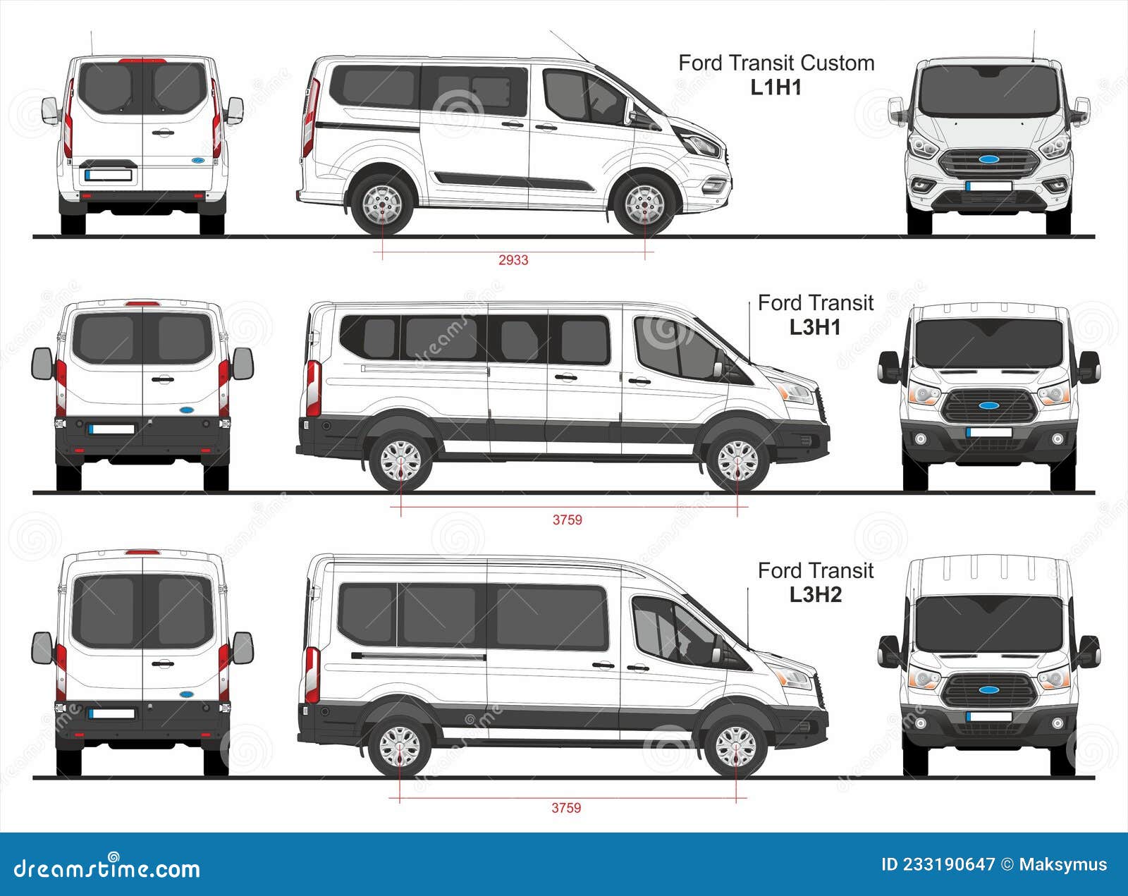 De Vans Y Minivans De Ford 2014 Actual Fotografía editorial - Ilustración de minivanes: 233190647