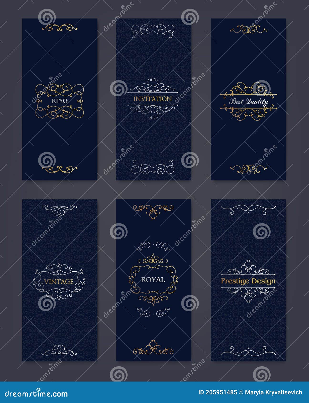 Conjunto Vectorial De Portadas De Lujo Tarjetas Flyers Elementos De Diseño  Etiquetas Icono Y Marcos Para Embalaje Y Diseño De Lujo Ilustración del  Vector - Ilustración de floral, real: 205951485