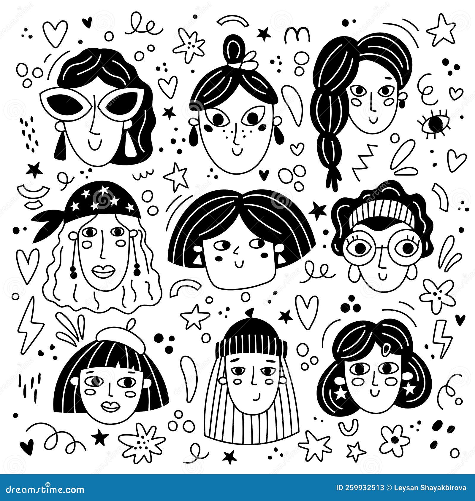 Garotas Aventureiras Buscam Novas Coisas ícone De Rabisco Imagem Kawaii  Ilustração do Vetor - Ilustração de sorriso, projeto: 209763184